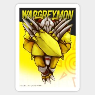 digimon wargreymon Sticker